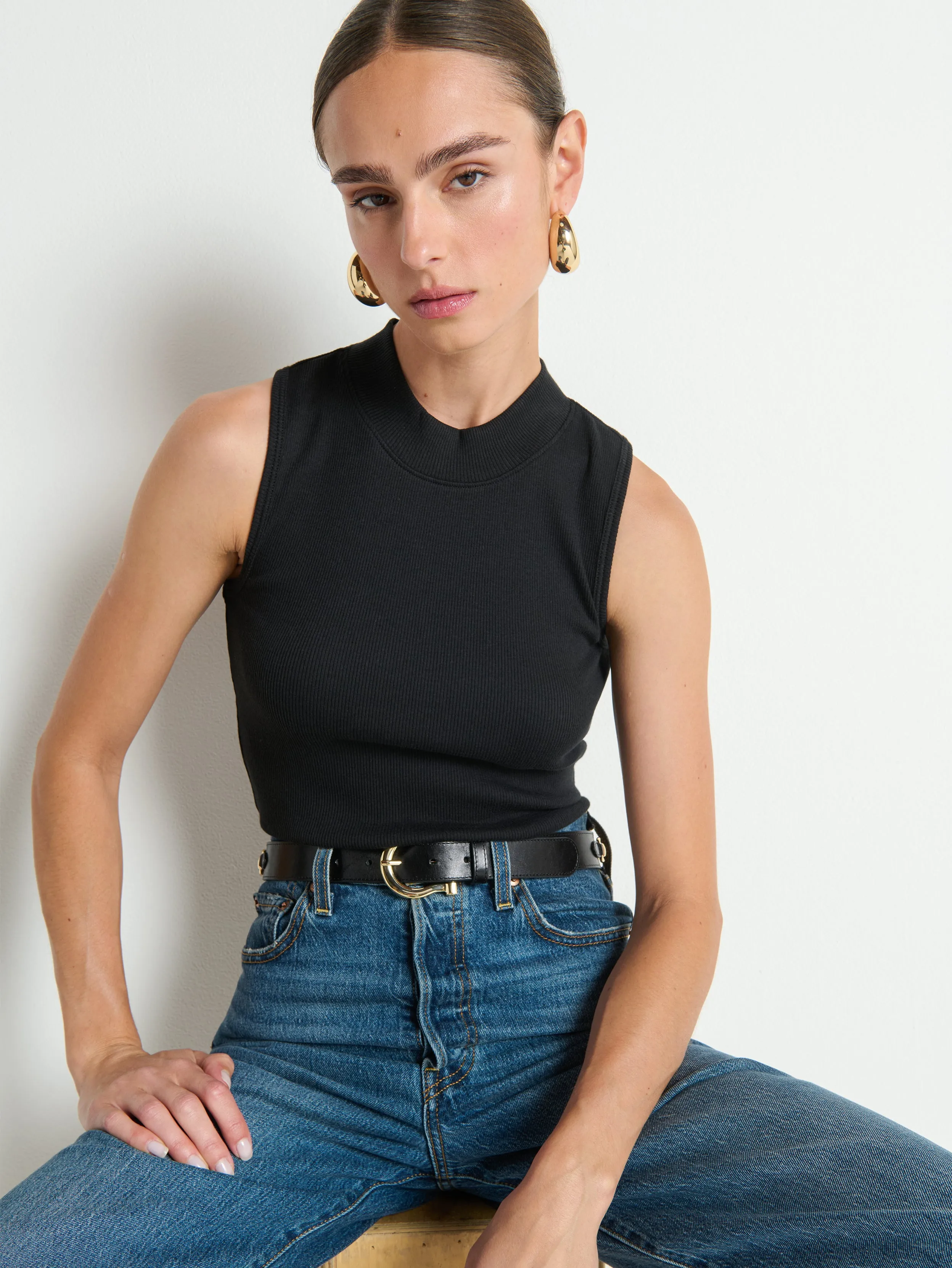 DoubleLayeredCollar Joan Tank