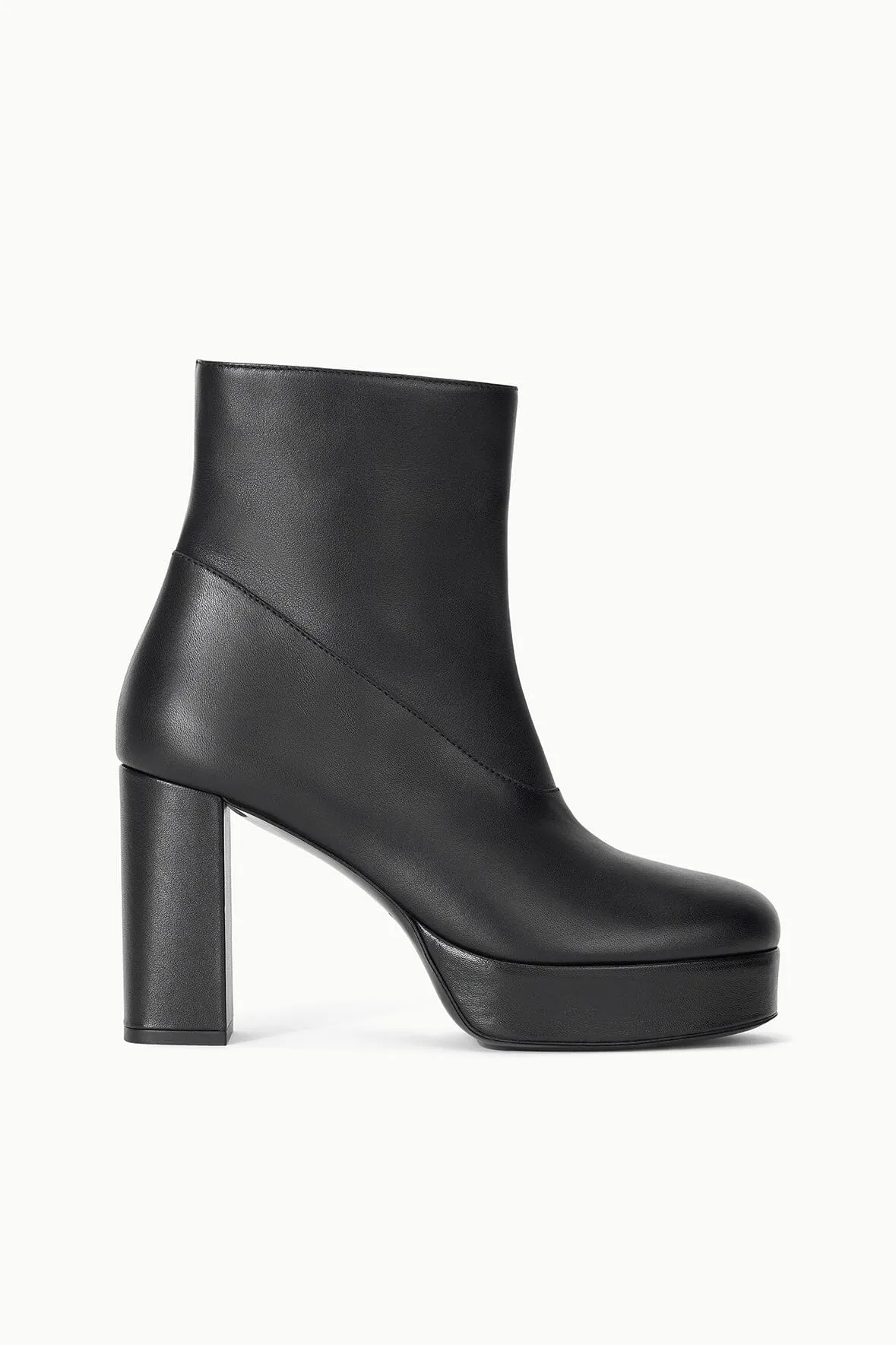 JODIE PLATFORM ANKLE BOOT | BLACK High-performance Adjustable buckle