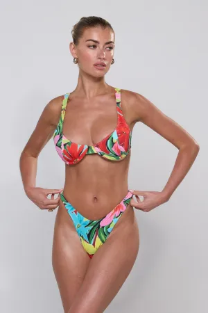 Joey Bikini Bottom in Tropicana Temperature Regulating Layer