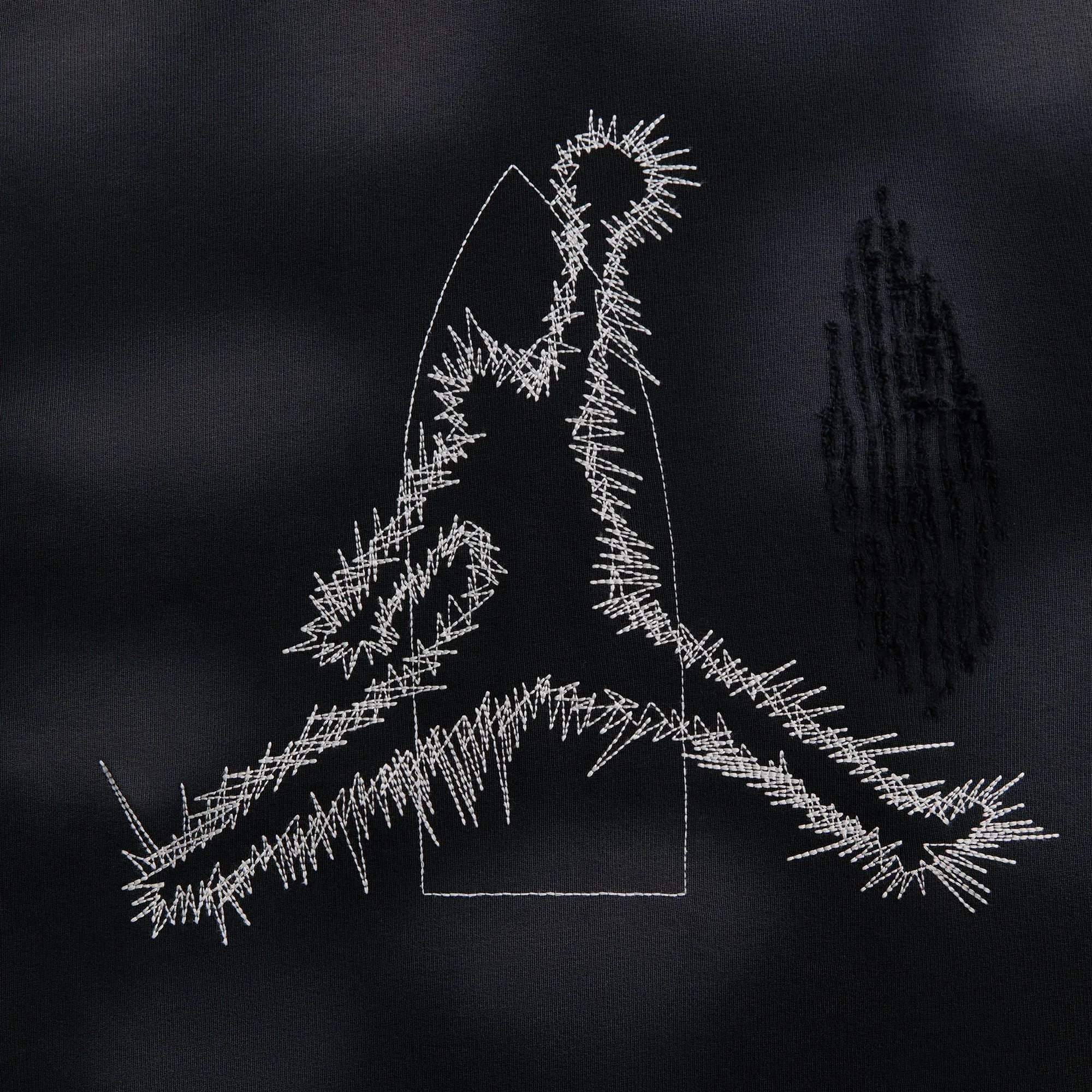 Jordan x T??la Women's Full Zip Hoodie - Black Urban Trend Ombre