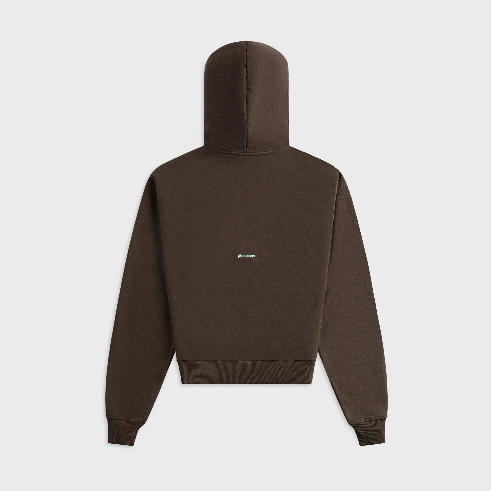 Fashion Trend JW Anderson Tied Bow Hoodie - Dark Brown