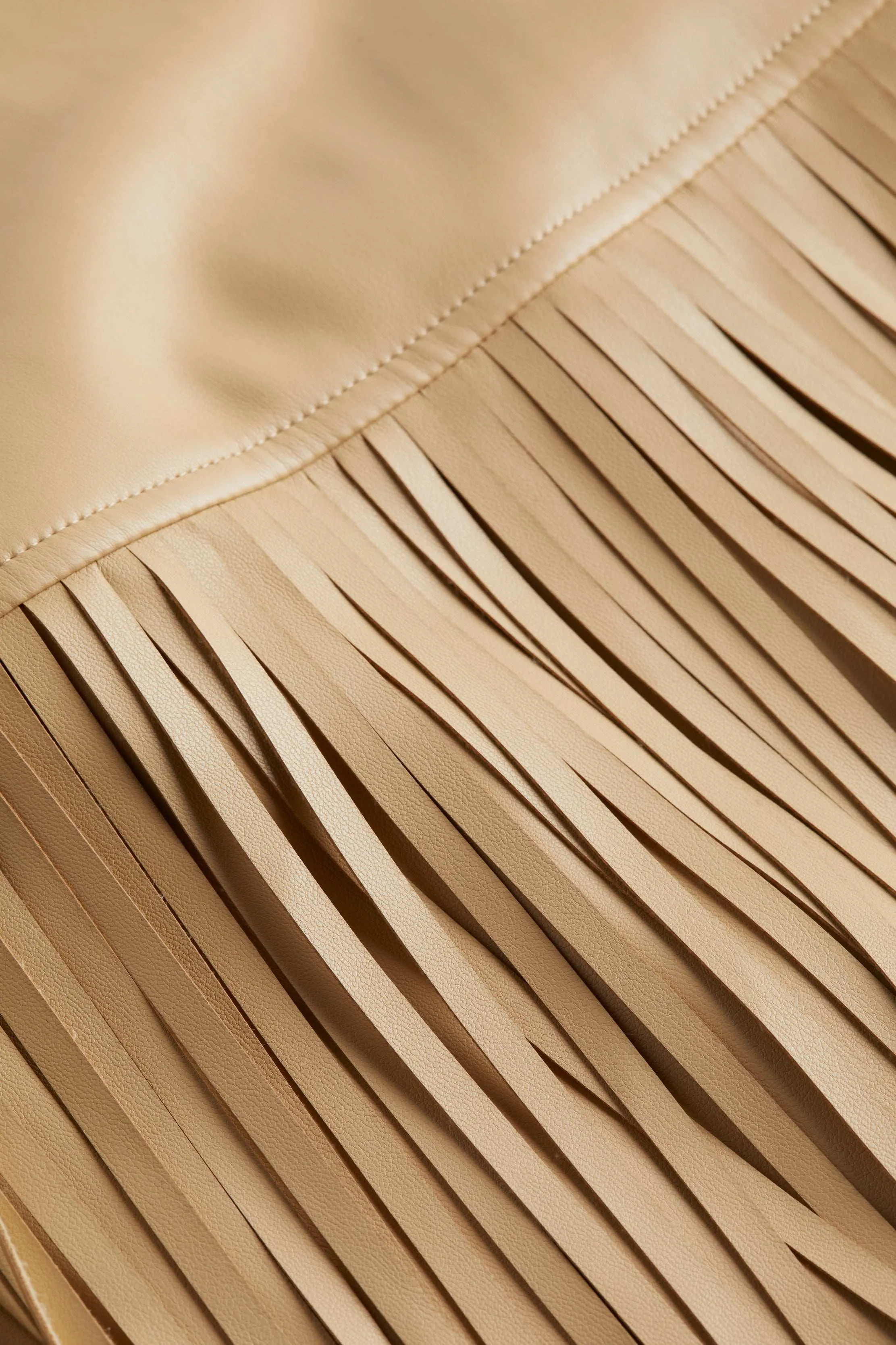 Karolina Fringe Skirt Fashion Week Ready Adjustable Hem