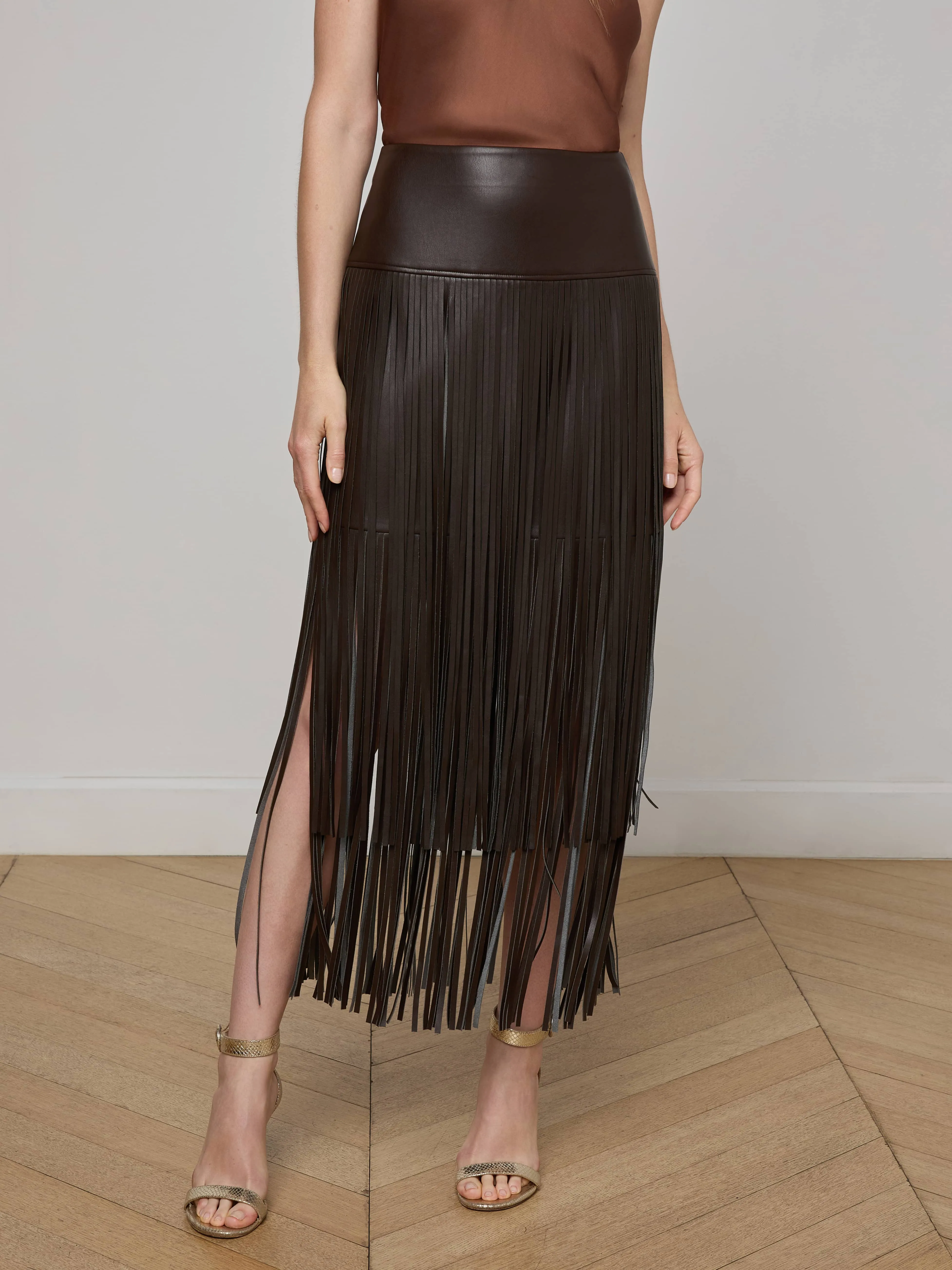 Karolina Fringe Skirt Soft Touch