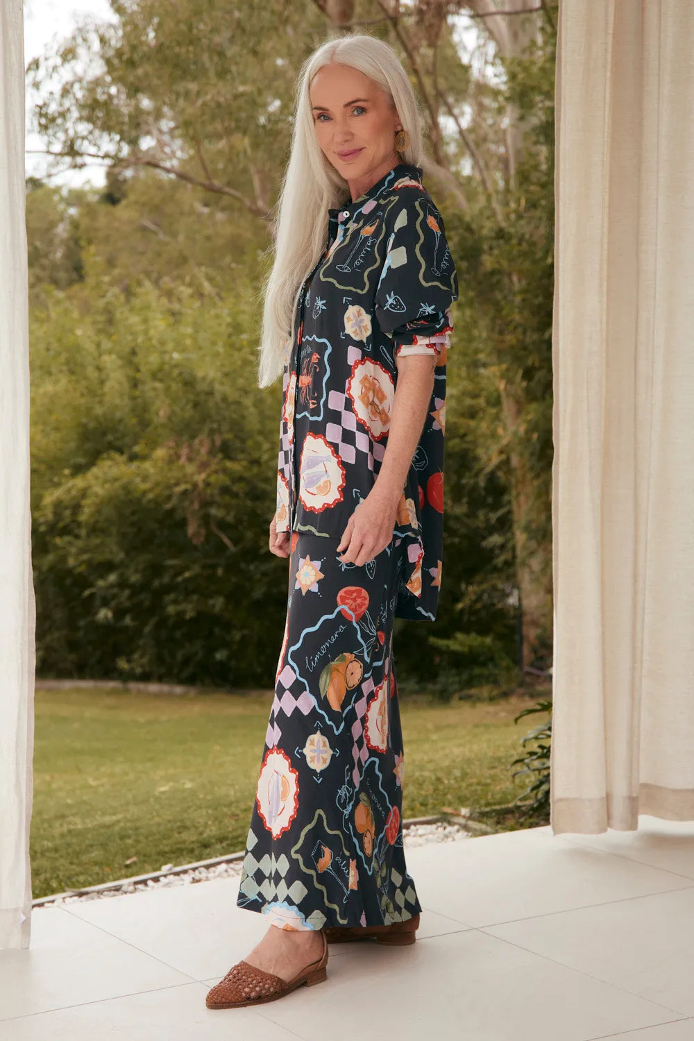 Fresh Style Style Moment Katie Bias Cut Skirt in New Orleans