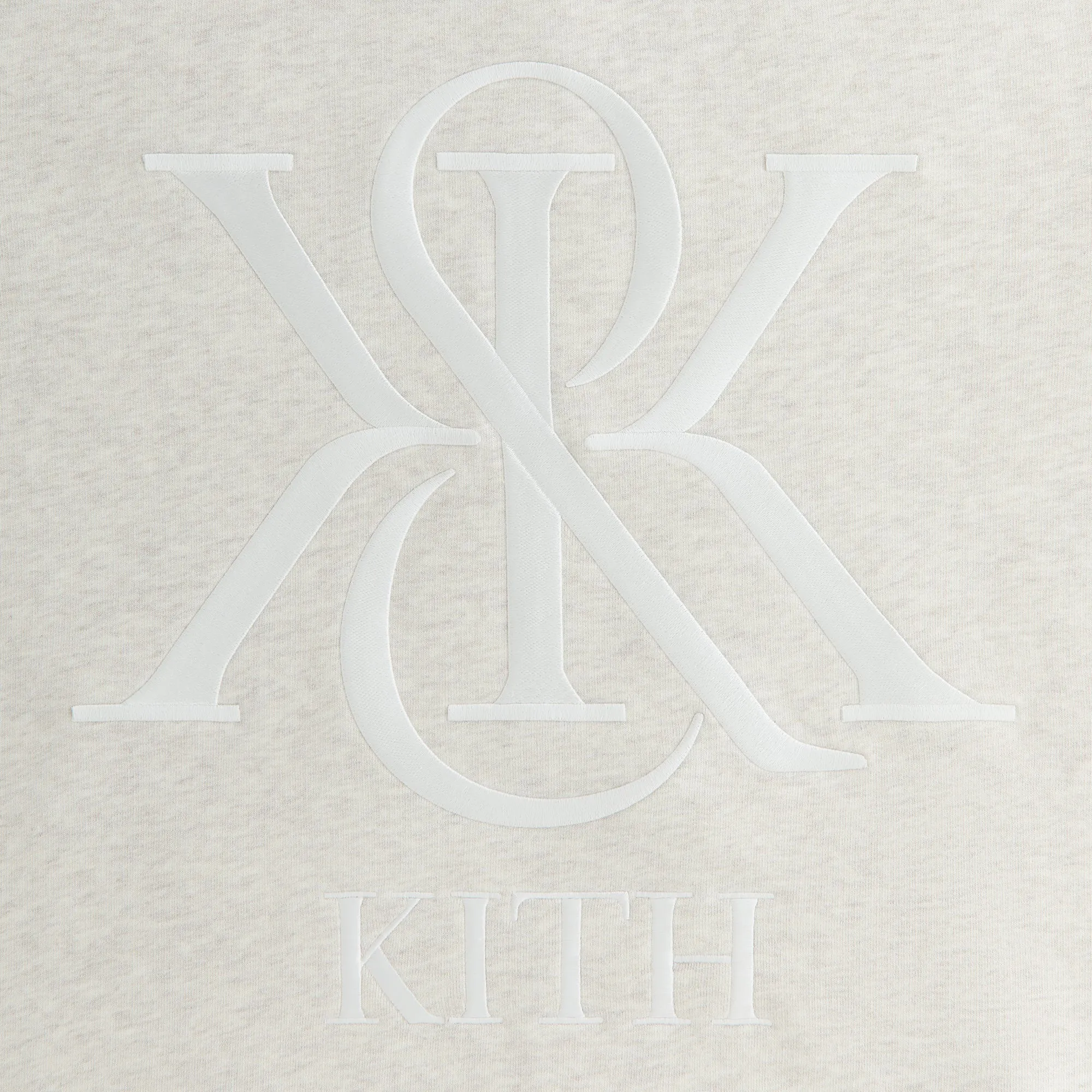 Essential Outerwear Product improvement Kith Women Asher III Crest Crewneck - Sandy Heather