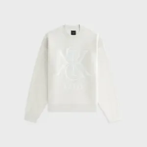 Branded Look Kith Women Asher III Crest Crewneck - Sandy Heather