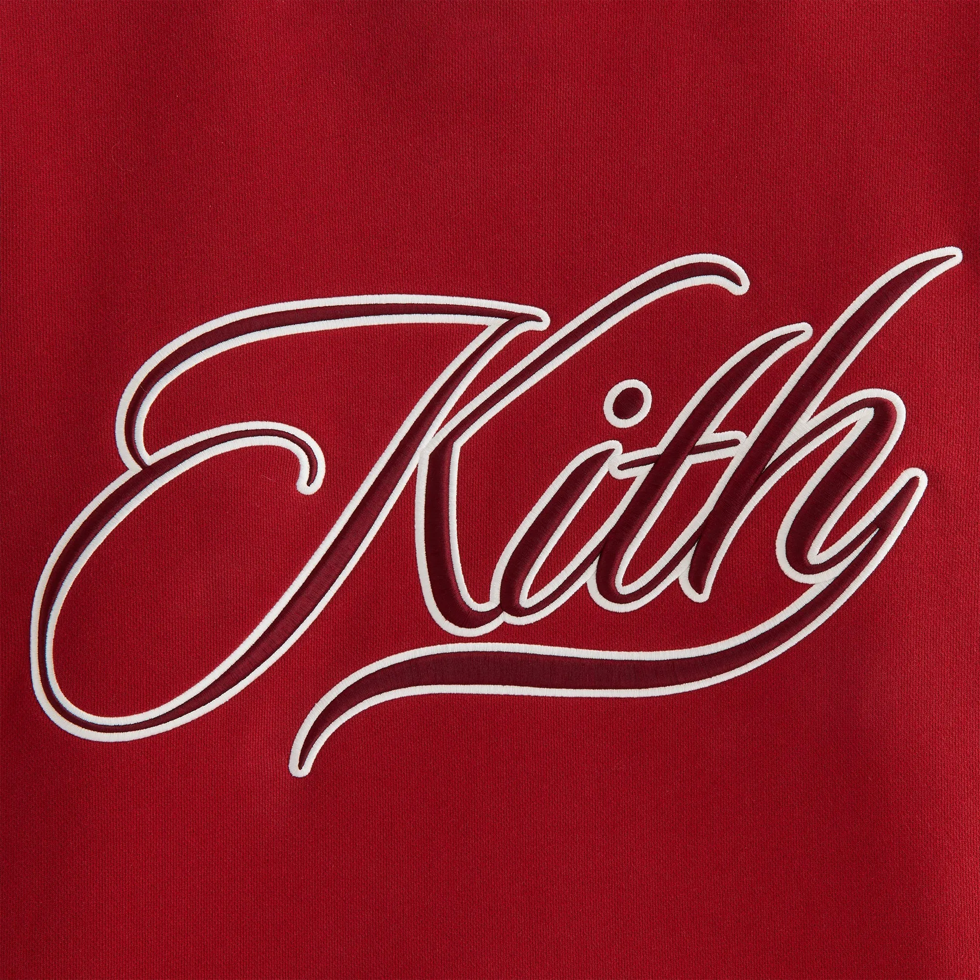 Kith Women Ashwin Varsity Crewneck - Allure Printed Detail