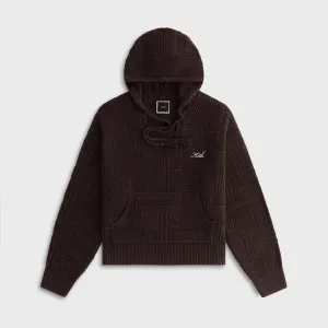 Kith Women Celyse II Patchwork Sweater Hoodie - Incognito Versatile Comfort