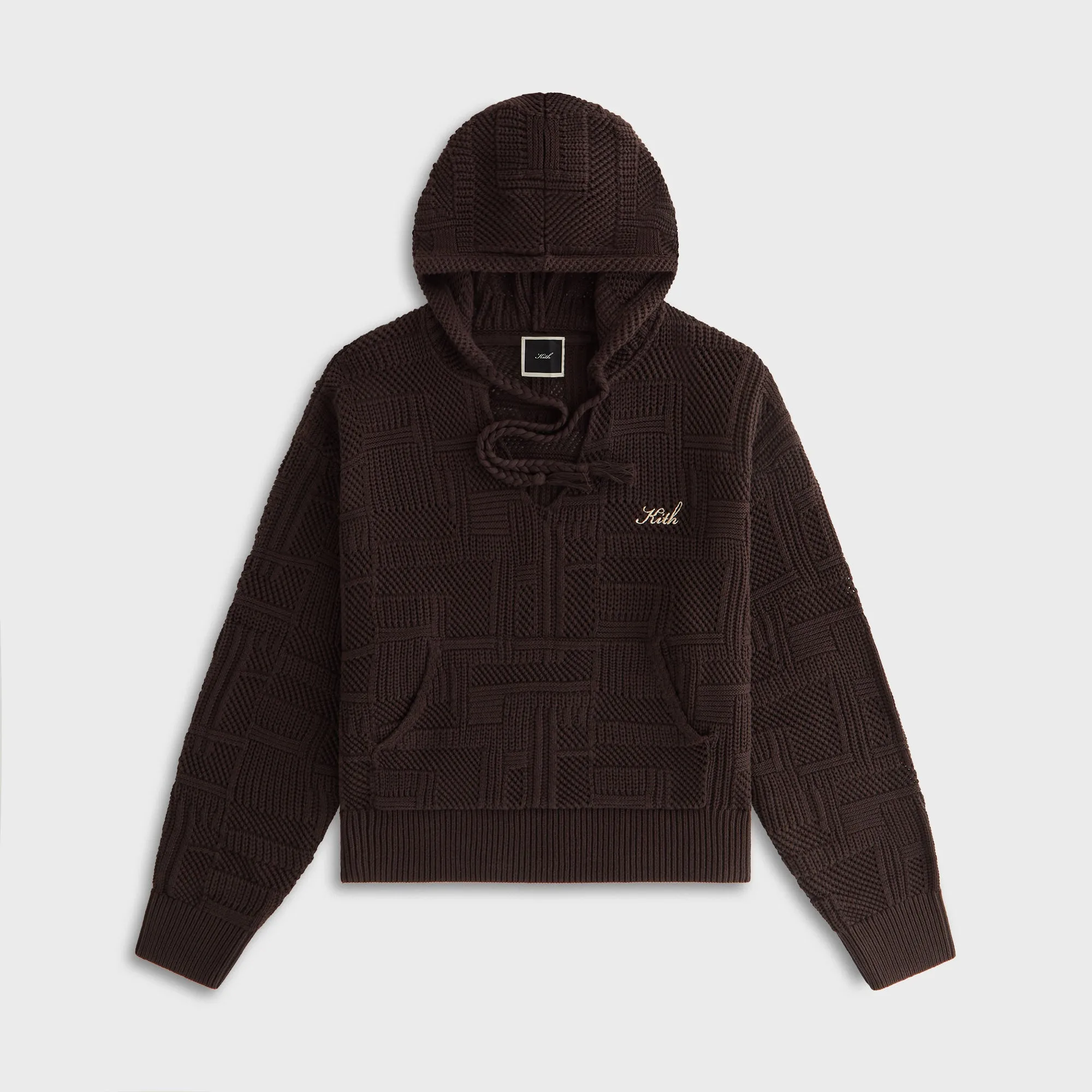 Kith Women Celyse II Patchwork Sweater Hoodie - Incognito Versatile Comfort