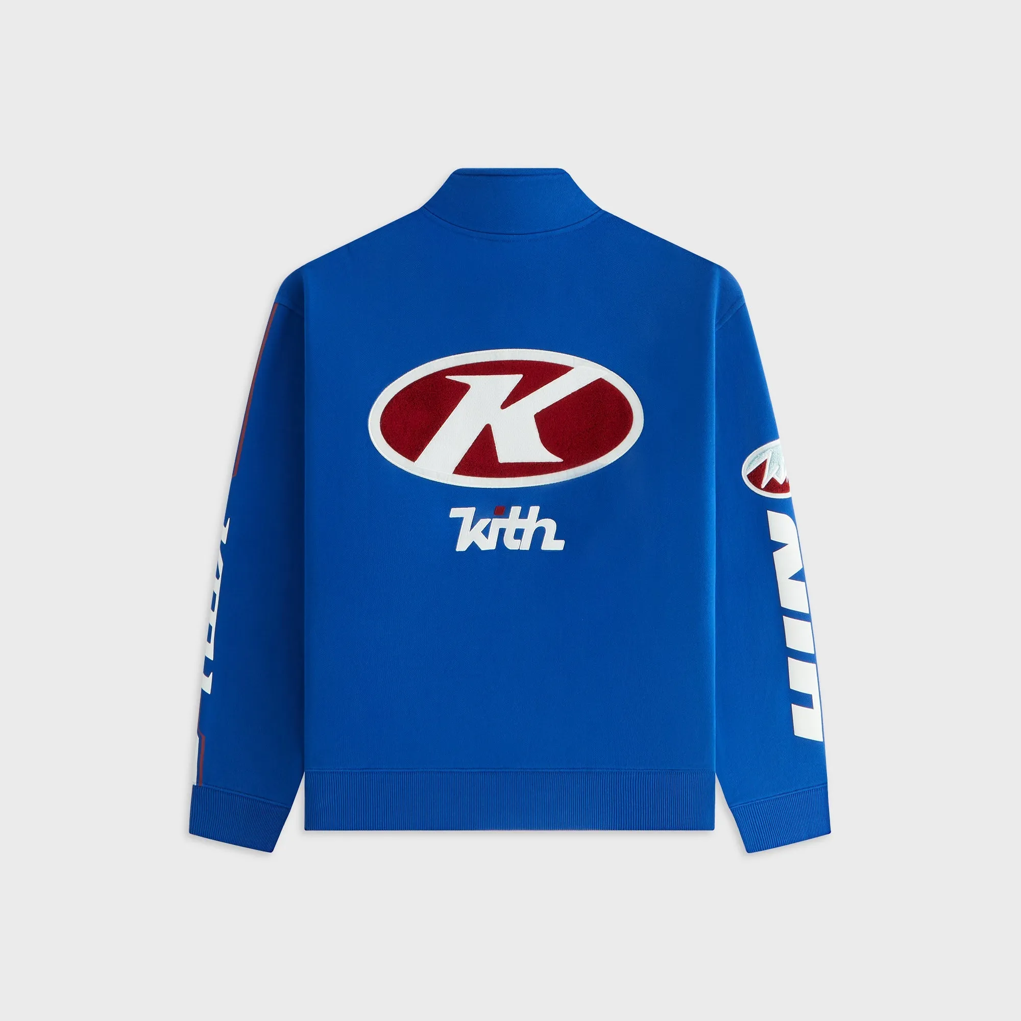 Kith Women Hunter III Sport Logo Quarter Zip - Current product keychain convenience Contrast Stitching