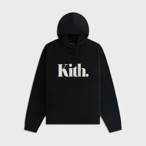 Premium Hoodie Kith Women Maverick Punctuated Logo Hoodie - Black