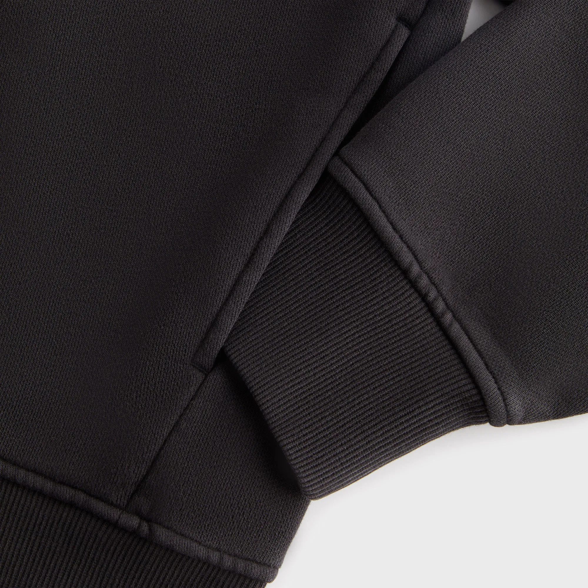 Cozy Mood product vacation wearability Kith Women Tanner Full Zip Hoodie - Black