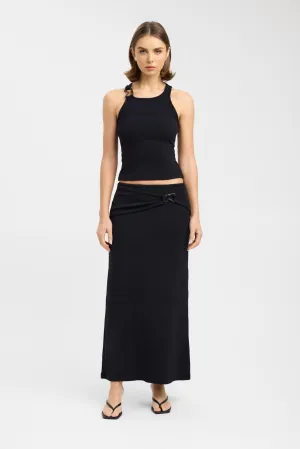 Creative Fashion Weighted Hem Casper Maxi Skirt