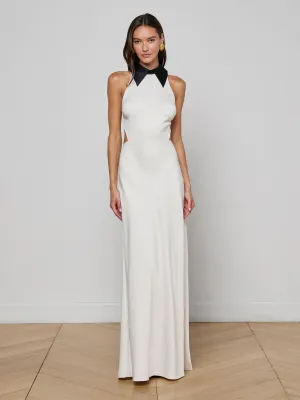 Versatile and Comfortable Delicate Lines Rossi Cutout Gown