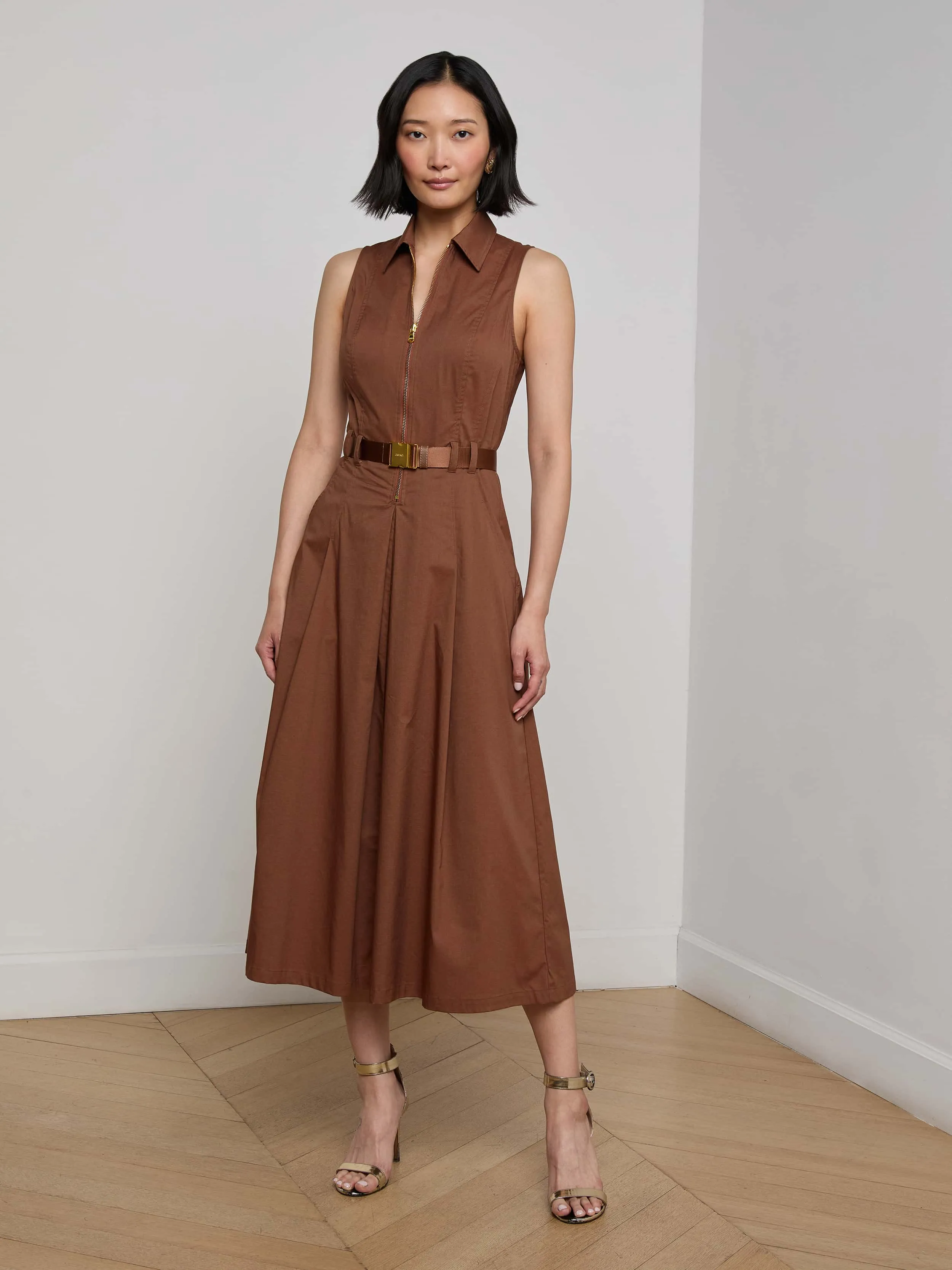 Kolton Midi Dress Smart and Chic Sleek Appearance