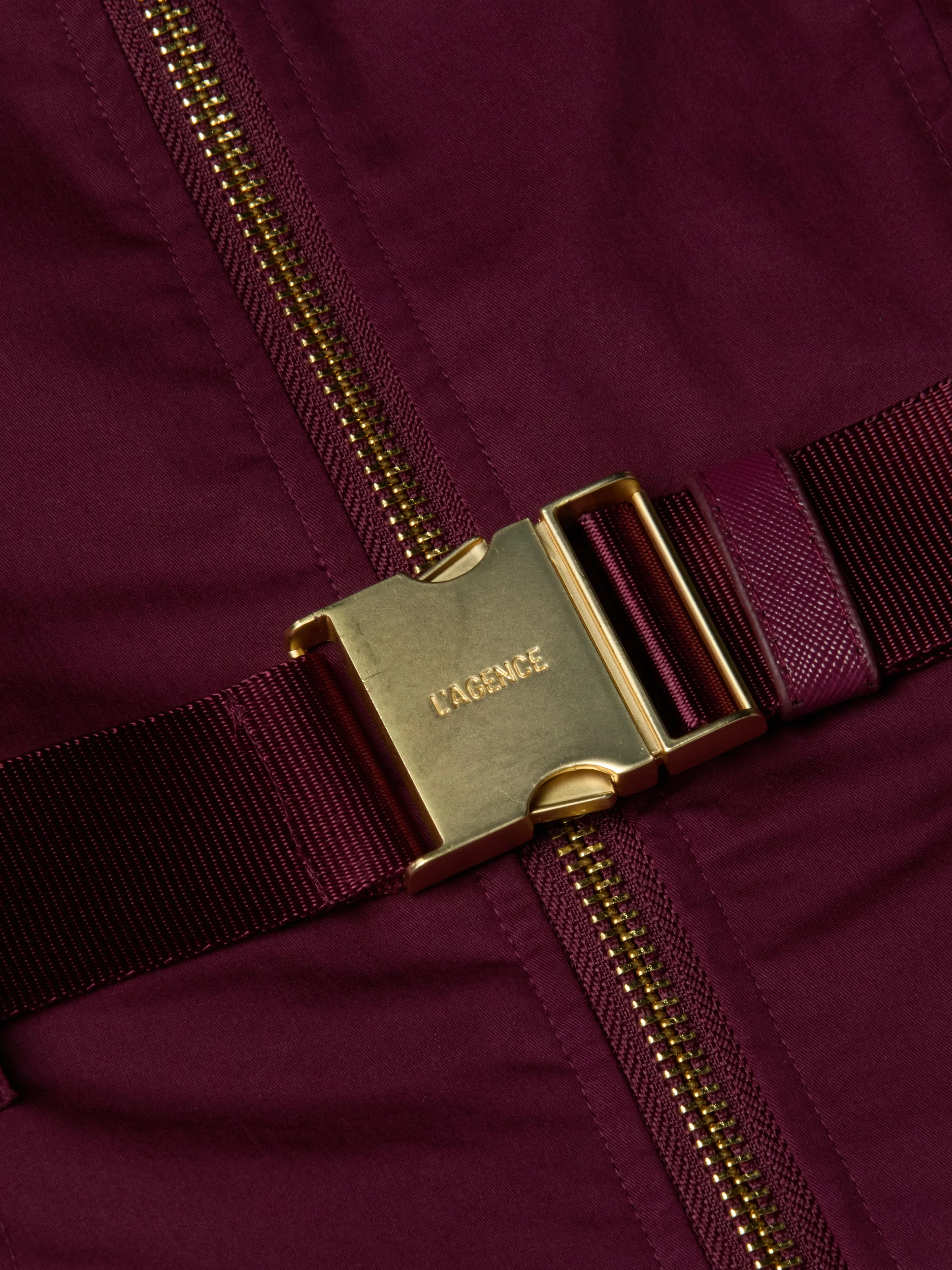 Kylo Poplin Shirt Dress Texture Mood Scalloped-Edge