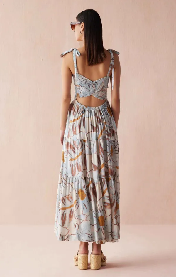 Flexible Waist Lana Maxi in Riley Fiij
