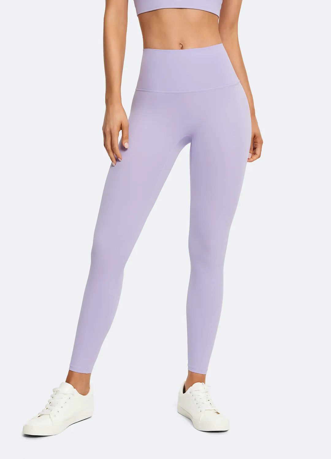 Lavender ? Leggings Home Lounge Fade Resistant Smooth Feel
