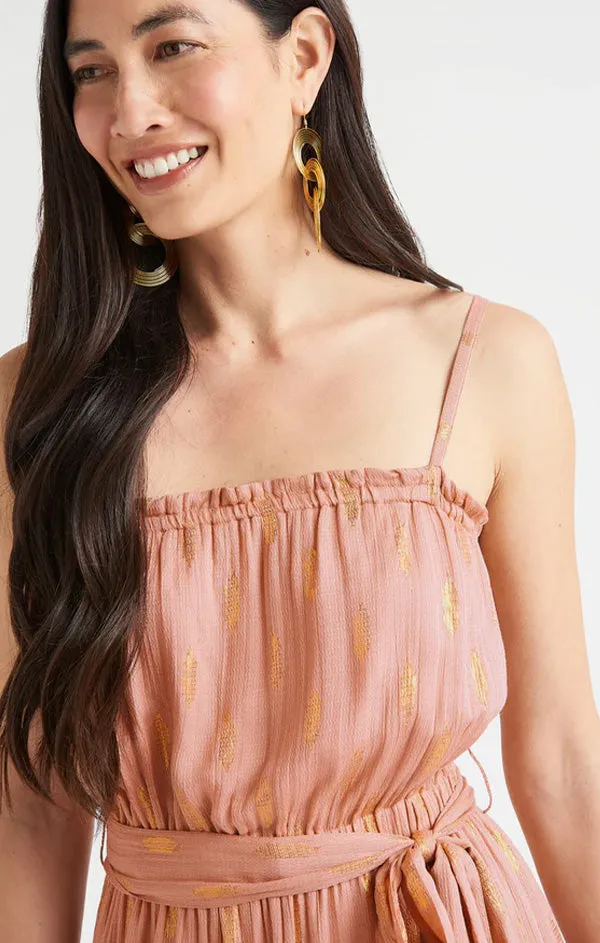 Soft Lines Leslie Lurex Dress