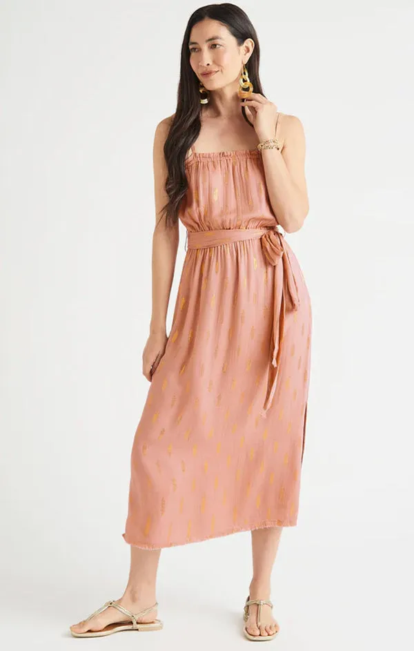 Leslie Lurex Dress Stylish Cut