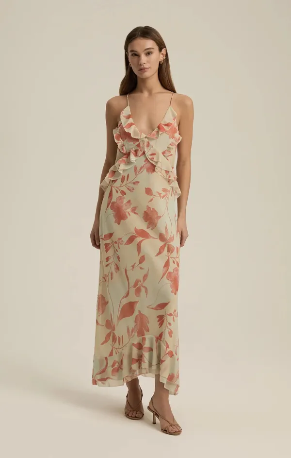 The Who Me? Dress Textured Flow Climate-Adaptive