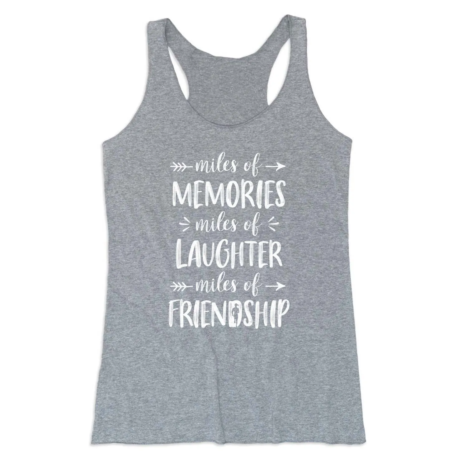 Women's Everyday Tank Top - Miles of Friendship Mantra high - pressure environment City Style