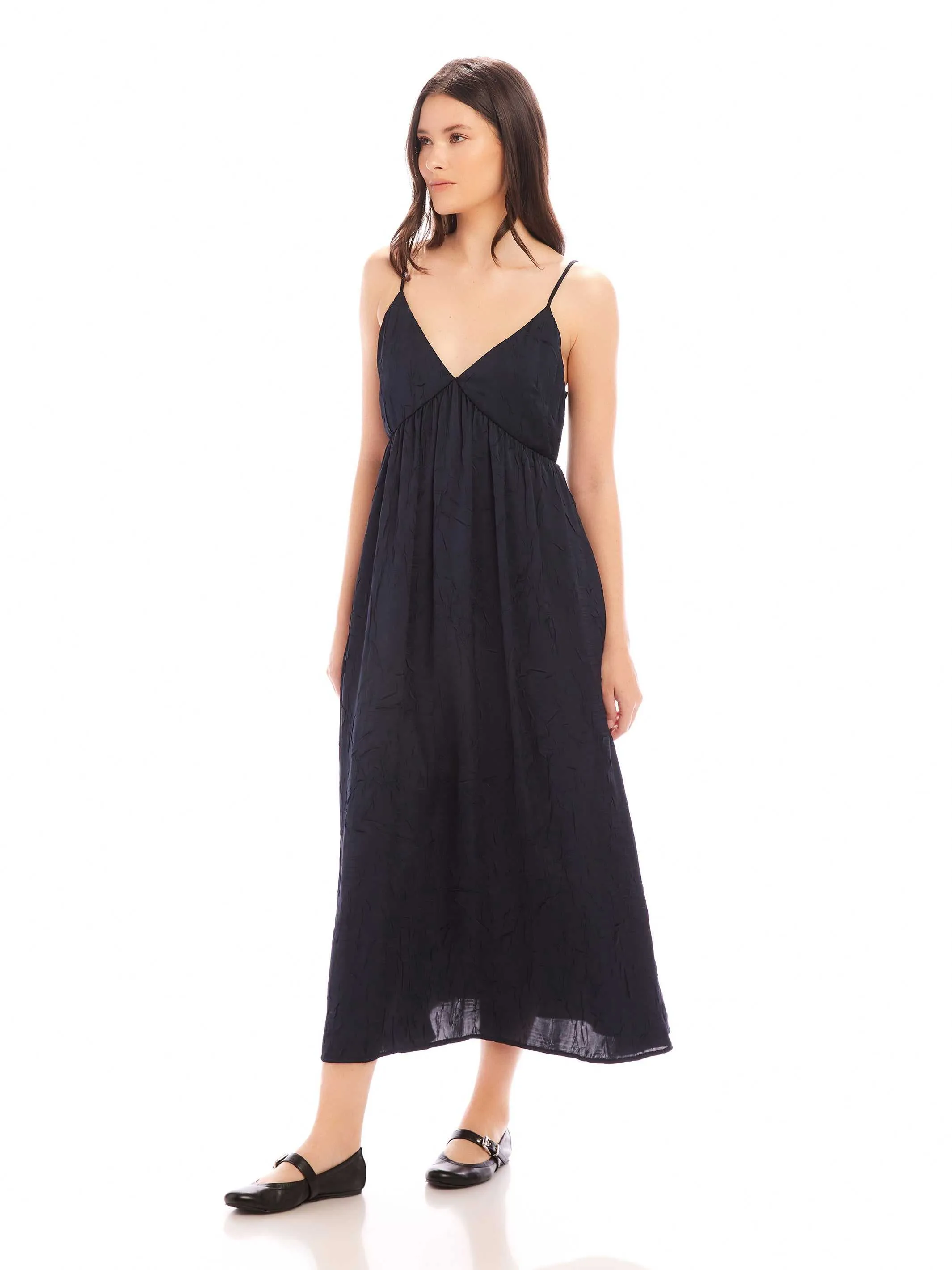 Light Motion Leanna Midi Dress