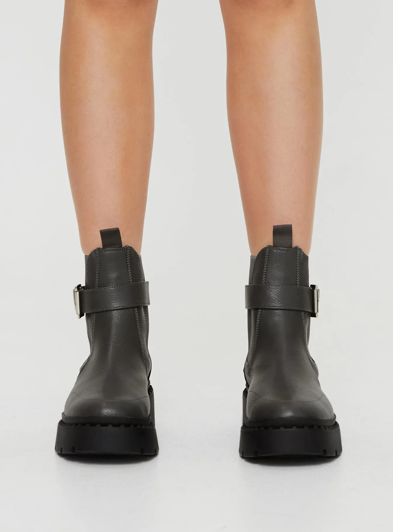 Cushioned Footbed Daily Wear Ledger Boots Slate