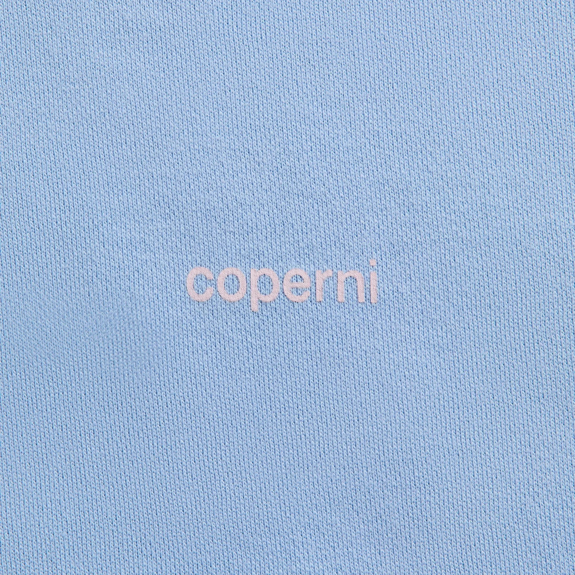 Coperni Horn Hoodie - Blue Road Trip Silk