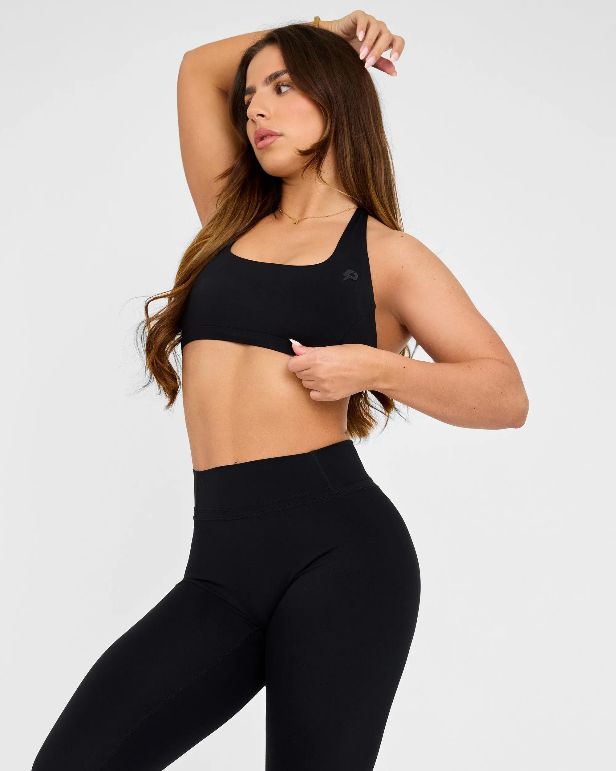 Post-workout recovery Supportive Band Legacy Halterneck Sports Bra