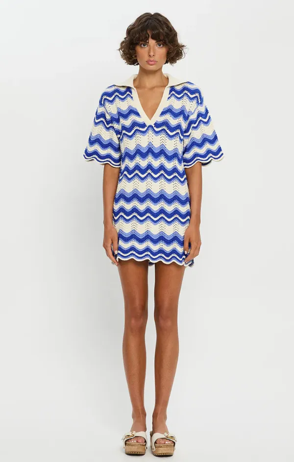 Leighton Mini Dress Dropped-Waist