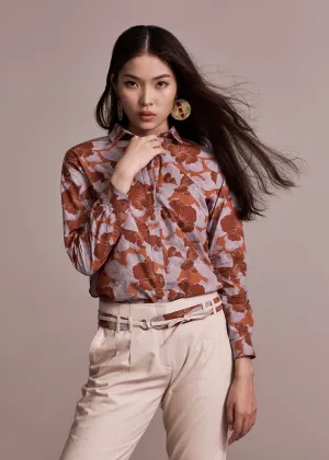 LEMONGRASS - HIDDEN GARDEN TERRACOTTA All-Occasion Casual Polo