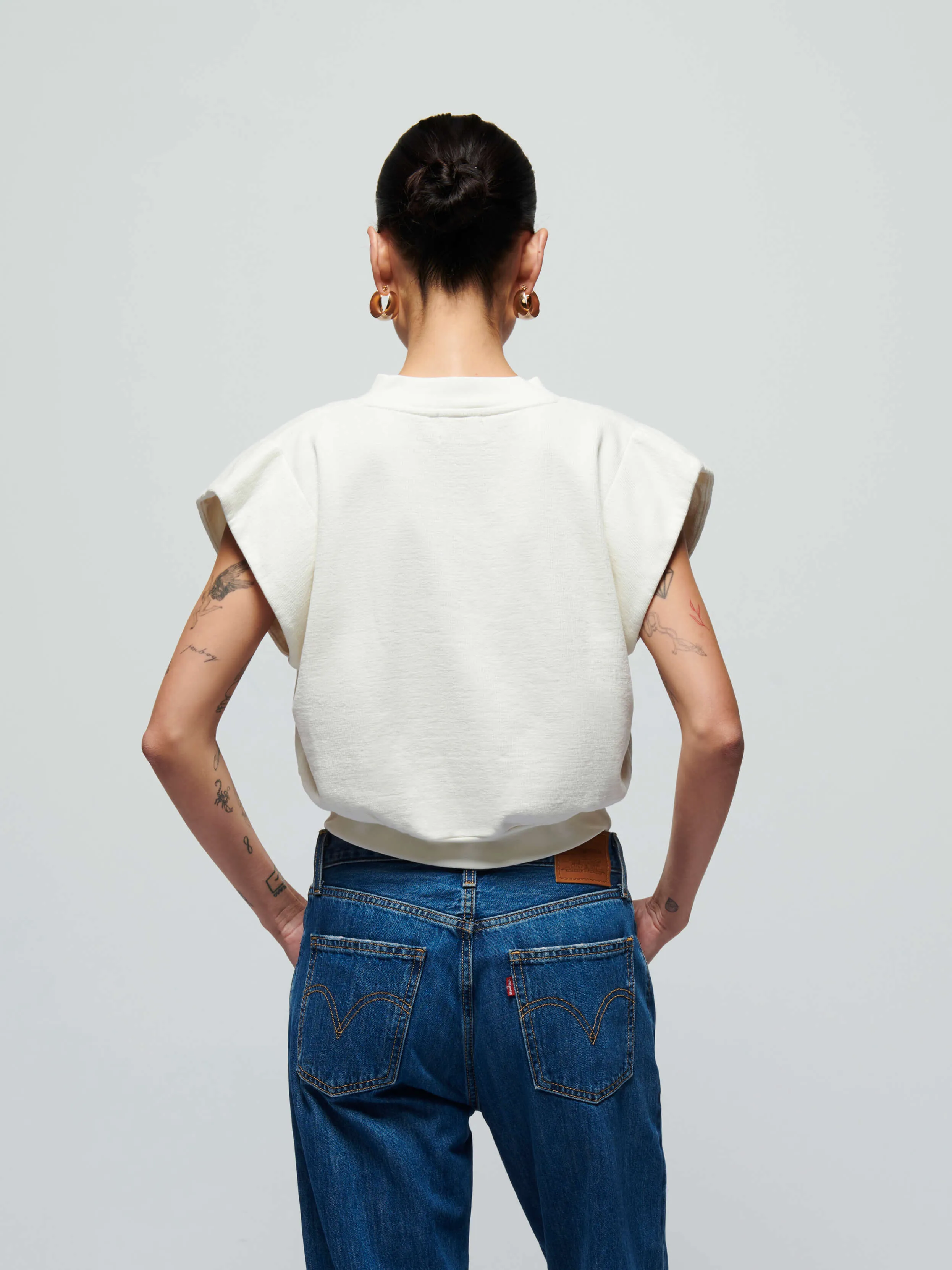 Lenon Sweatshirt Soft Touch Fit Essential Casual