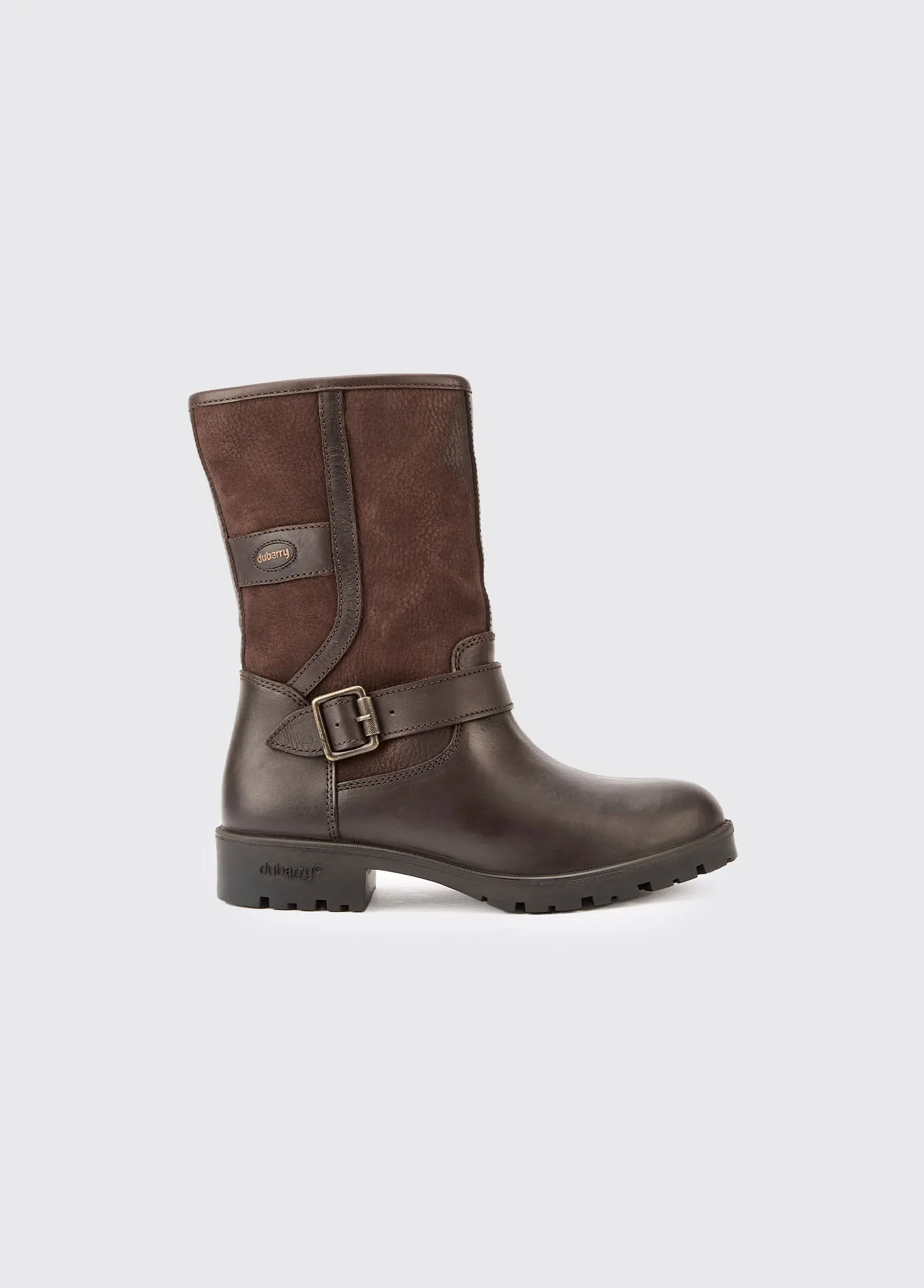 Padded collar Slip Resistant All Day Wear Leopardstown Ladies Biker Style Boot