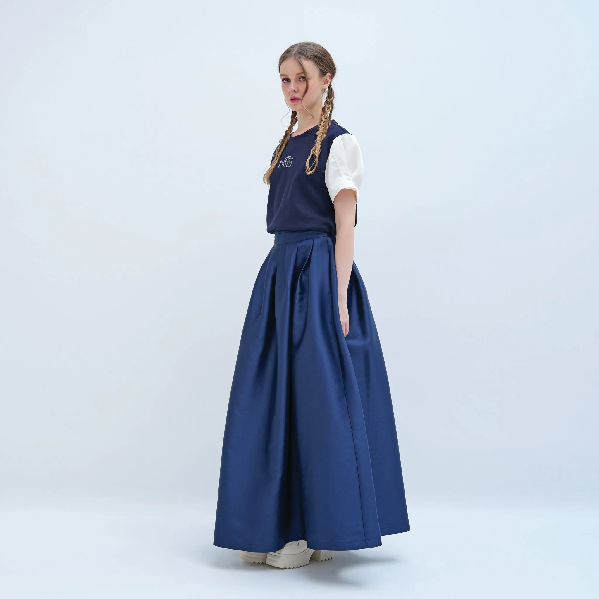 Eco Friendly Dye Samsoe Maxi Skirt
