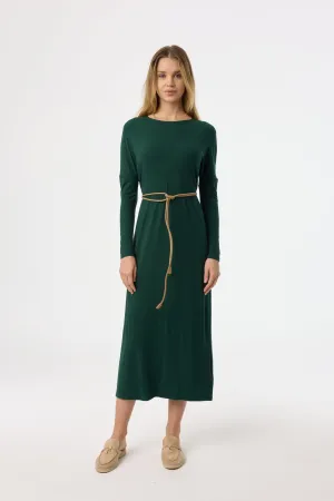Romantic Soft MoistureWickingTechnology Hunter Green Swing Maxi