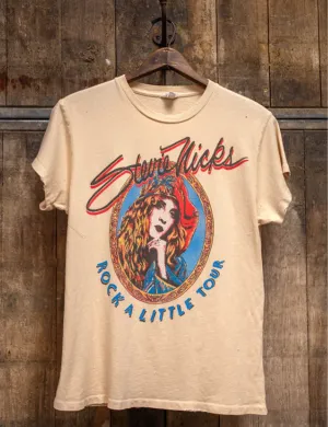 Stevie Nicks Rock a Little Tour Tee Crew Tee, Sun Bleached Sporty Layers Layered Sleeve