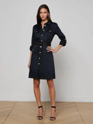 Karin Poplin Shirt Dress Sophisticated Line