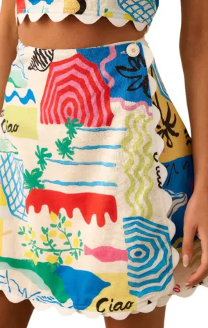 All Day Comfort Daytime Look Caterina Wrap Skirt