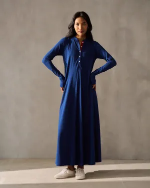 Longline Jersey Dress - Navy Smart Shape Sporty Comfort