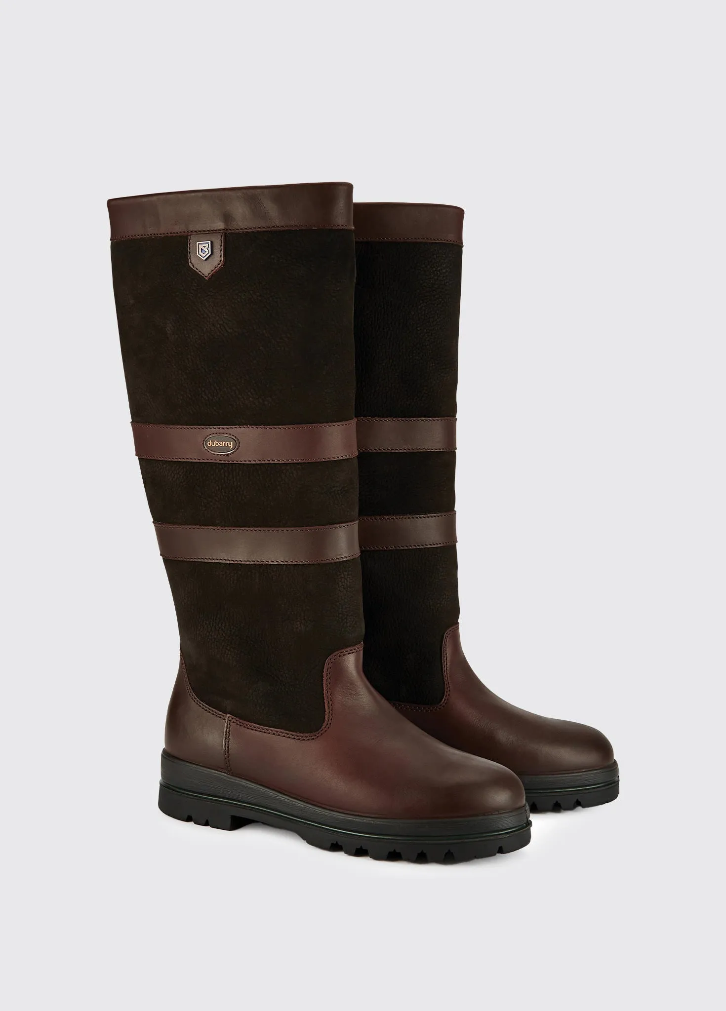 Kilternan Ladies Insulated Country Boot - Black/Brown Urban Everyday