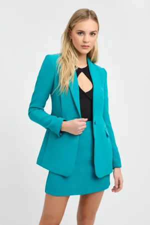 Noise Reducing Fabric Urban Edge Lux Tuck Blazer