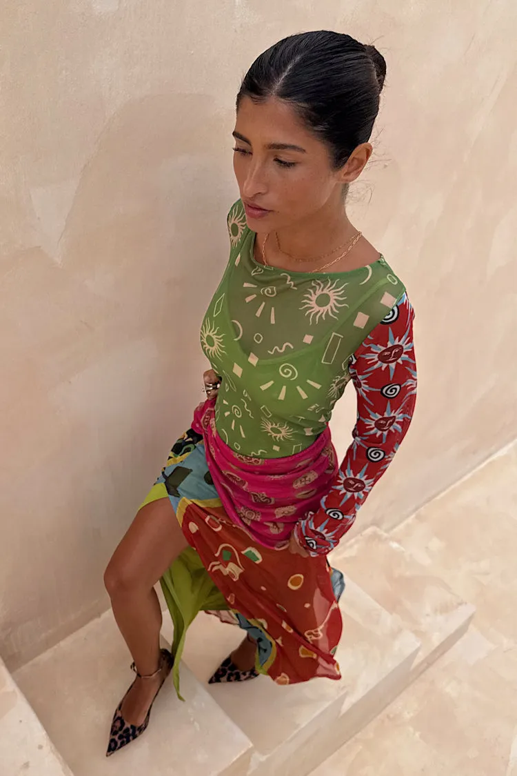 Dahlia Mesh Dress Day Magic