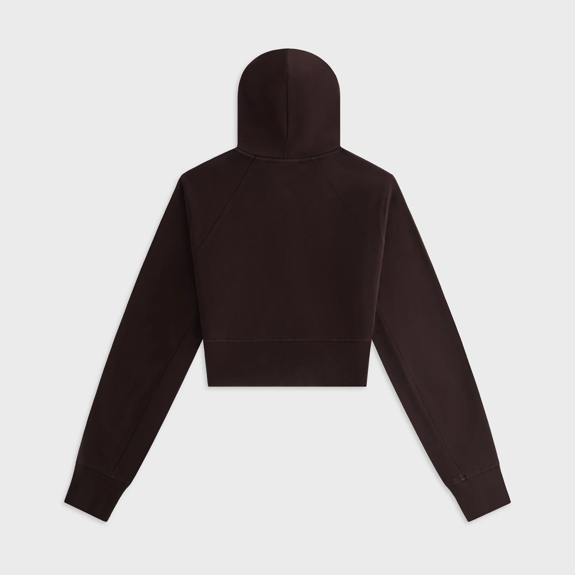 Kith Women Davin Cropped Hoodie - Incognito Bow Accents Casual Essentials