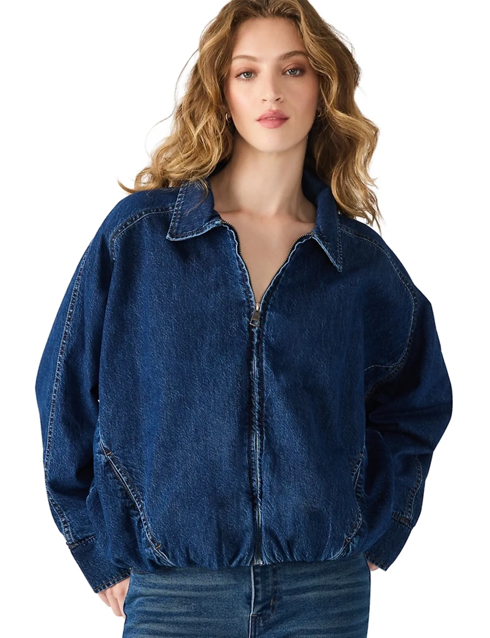 Modern Functional Design Temperature Regulating Tech Mackey Jacket, Midnight Blue