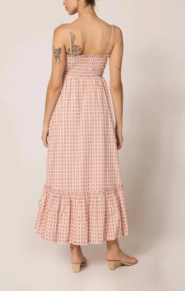 Natural Drape Magnolia Ankle Dress