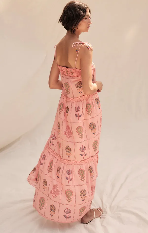 Mariska Dress Drawstring-Closure Lunch Date