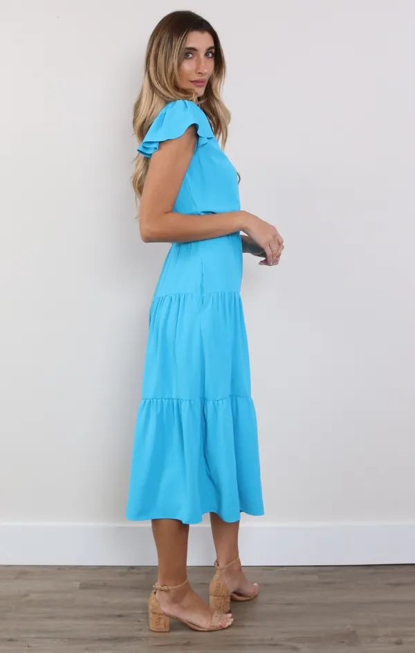 Lounge Style Pocket-Detail Meredith Dress