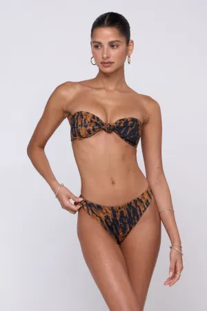 Beau Bikini Bottom in Bond Earthy-Tones Water Ready