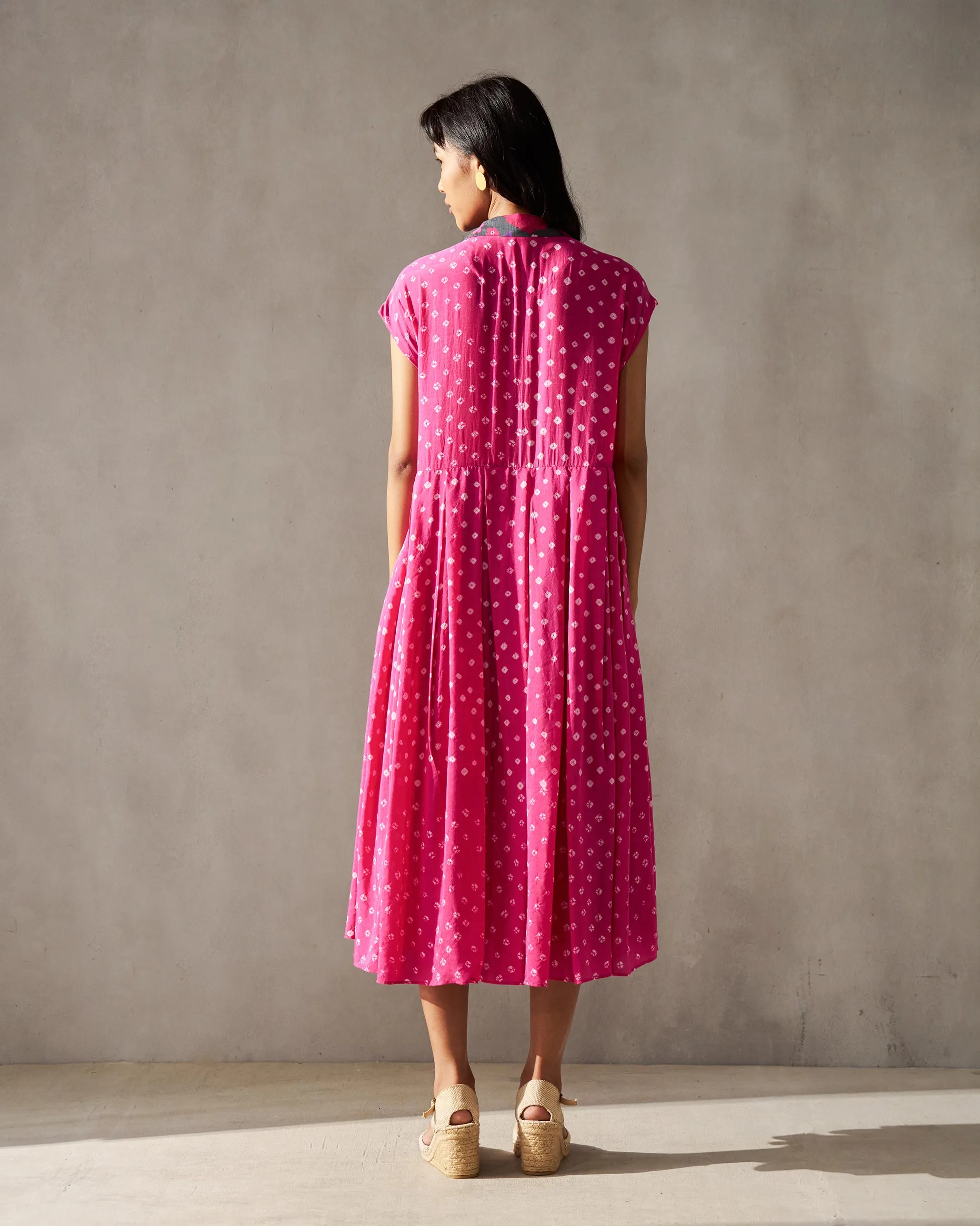 DurableStitching Midsummer Dress - Fuchsia